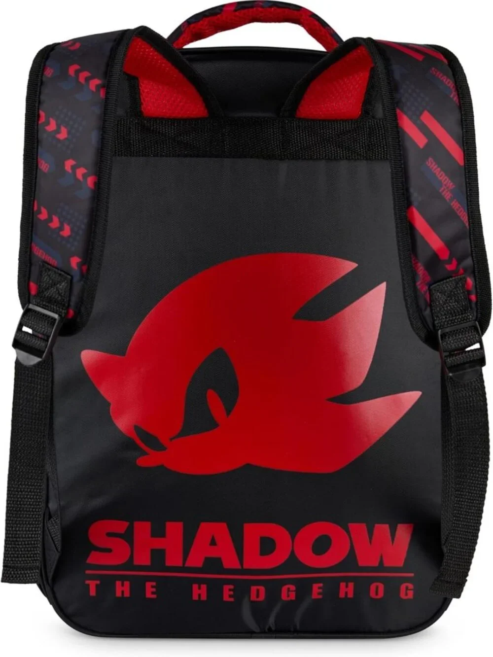 16-Inch Sonic Hedgehog Backpack for Kids - Reflective Schoolbag for Boys & Girls
